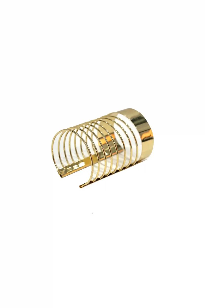 PLATE W SPIRAL LIKE BANGLE