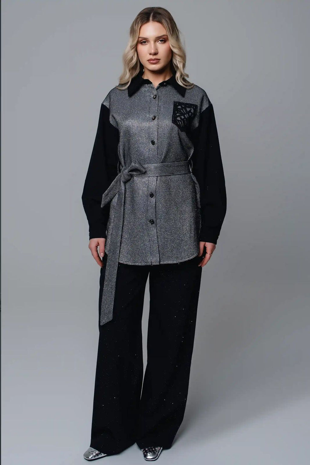 GRID GLAM SHIRT قميص GRID GLAM