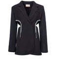 Shimmer Side fit blazer long sleeve جاكيت متناسق كم طويل