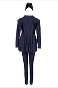 Modest Swim Suit FIT LONG LONG SLEEVE PLAIN - ملابس السباحة للمحجبات متناسق طويل اكمام طويله ساده